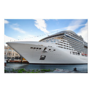 cruise ship photo print