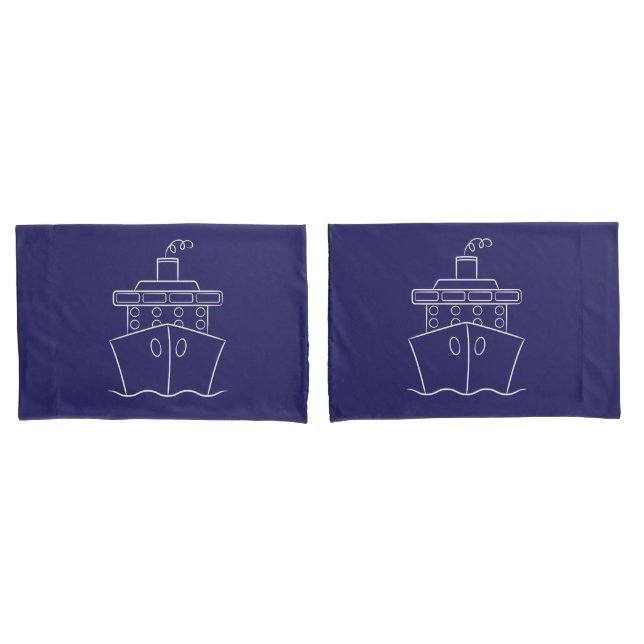 Cruise ship pillowcase (Front-Set)