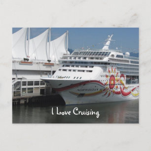 Cruise Ship Postcard