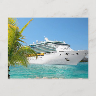 Cruise Ship Postcard