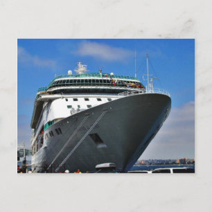 Cruise Ship Postcard