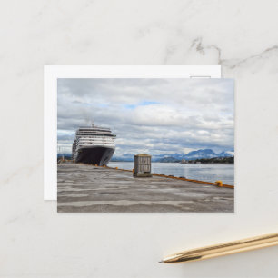 cruise ship postcard