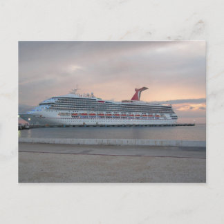 Cruise Ship Postcard