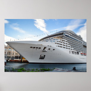 cruise ship poster