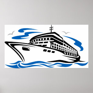 Cruise Ship Poster