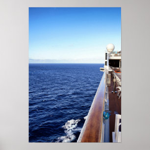 Cruise ship poster