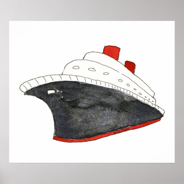 Cruise Ship Posters & Prints (Front)