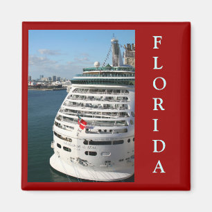 Cruise Ship - Save the date Magnet