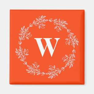 Cruise Ship Stateroom Cabin Door MonogramPoppy Magnet