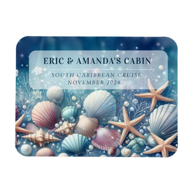 Cruise Ship Stateroom Magnet (Horizontal)