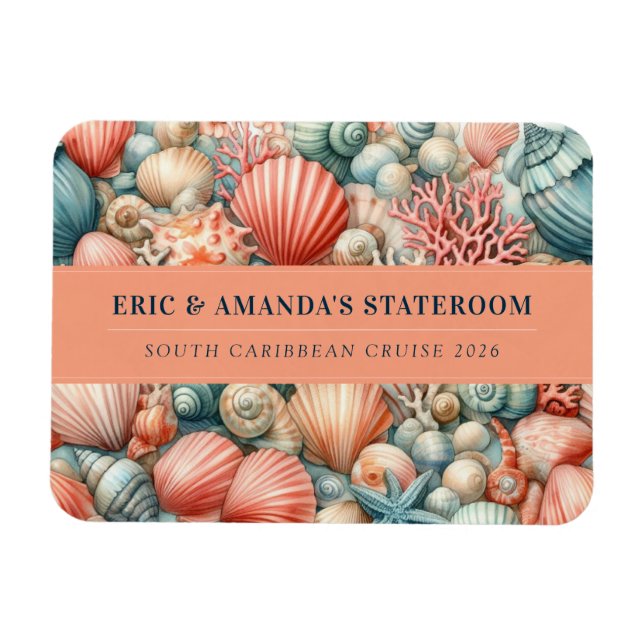 Cruise Ship Stateroom Magnet (Horizontal)