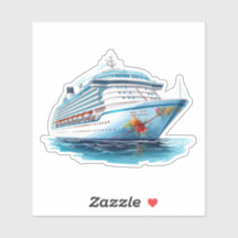 Cruise Ship Sticker