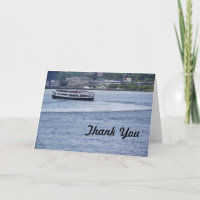 Cruise Ship Thank You Card