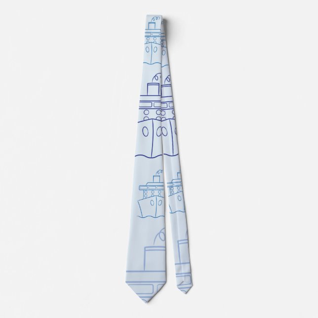 Cruise ship tie (Front)