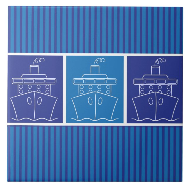 Cruise ship tile (Front)