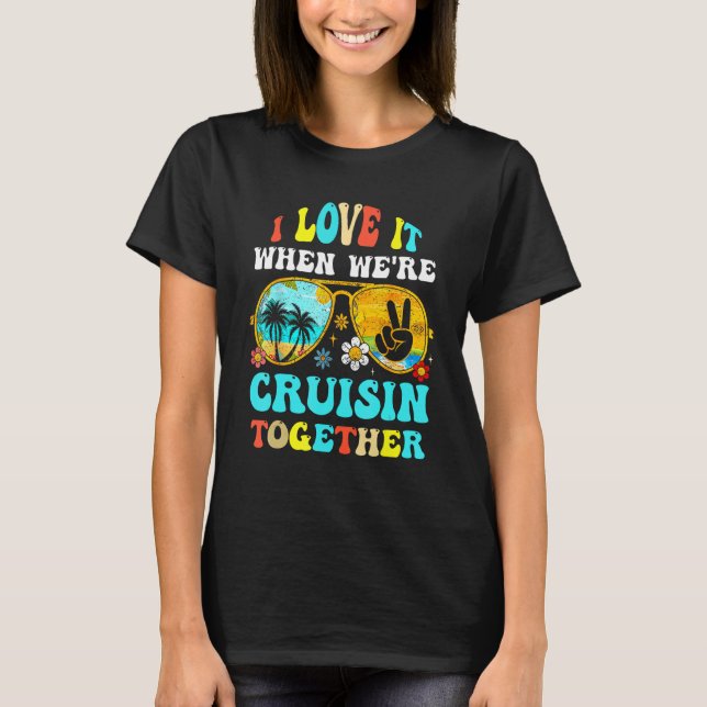Cruise Ship Vacation Friends Buddies Couples Girl  T-Shirt (Front)