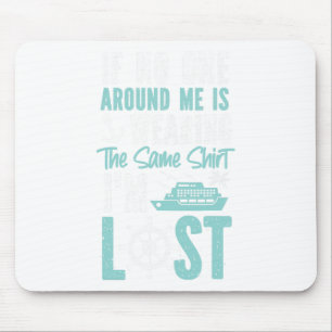 Cruise Ship Vacation Friends Buddies Family If Nob Mouse Mat