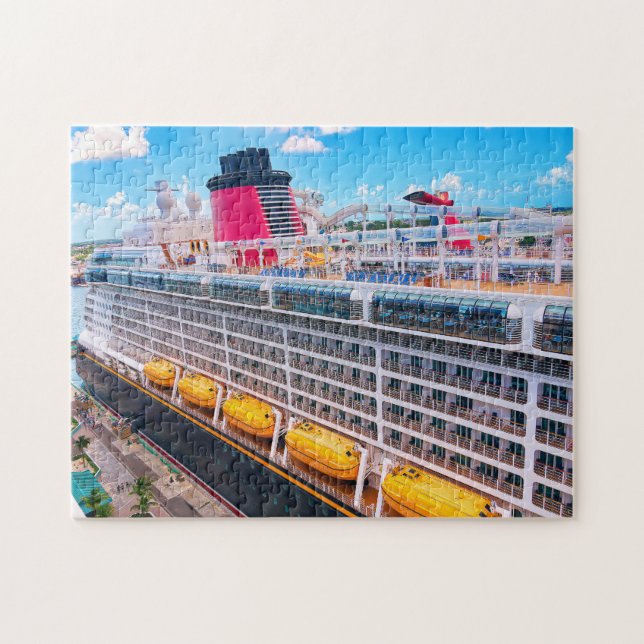 Cruise Ship Vacation Jigsaw Puzzle (Horizontal)