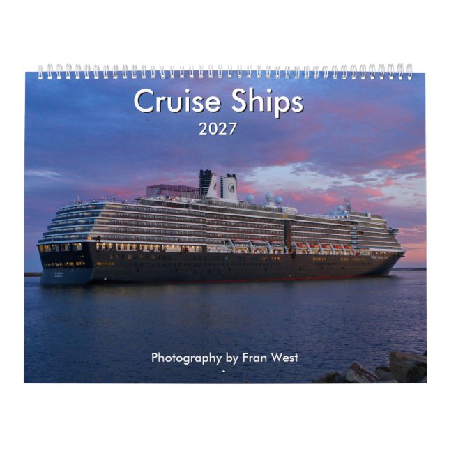 Cruise Ships 2027 calendar (Cover)