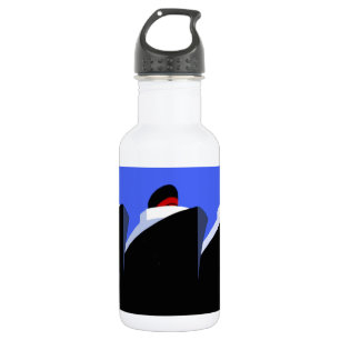 Cruise Ships Vintage Poster Ocean Liner 532 Ml Water Bottle