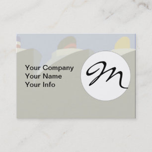 Cruise Ships Vintage Poster Ocean Liner Business Card