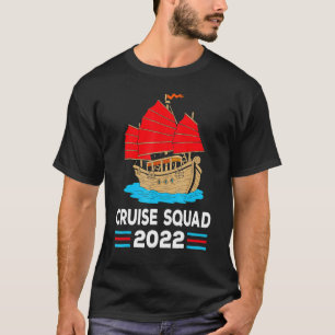 Cruise Squad 2022 Cowhide Leopard Anchor Cruising  T-Shirt