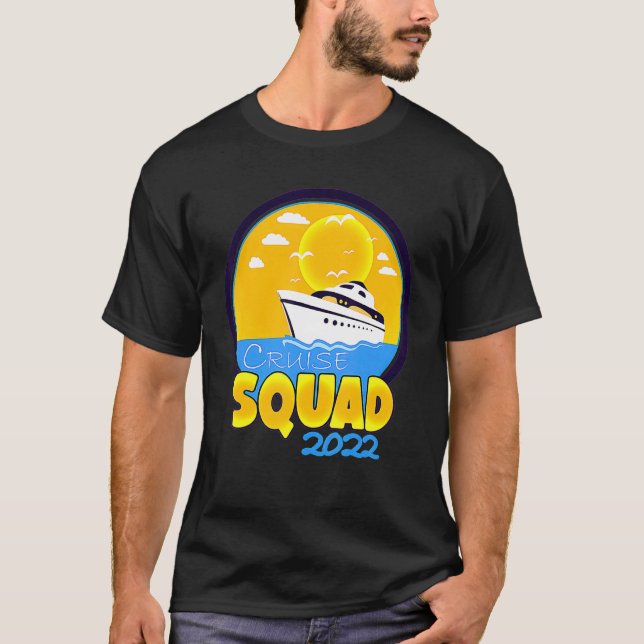 Cruise Squad 2022 Matching Family Group With Ancho T-Shirt (Front)