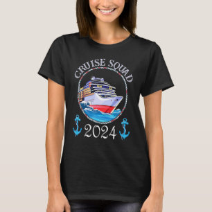 Cruise Squad 2024 Cruisers Matching Family Cruisin T-Shirt