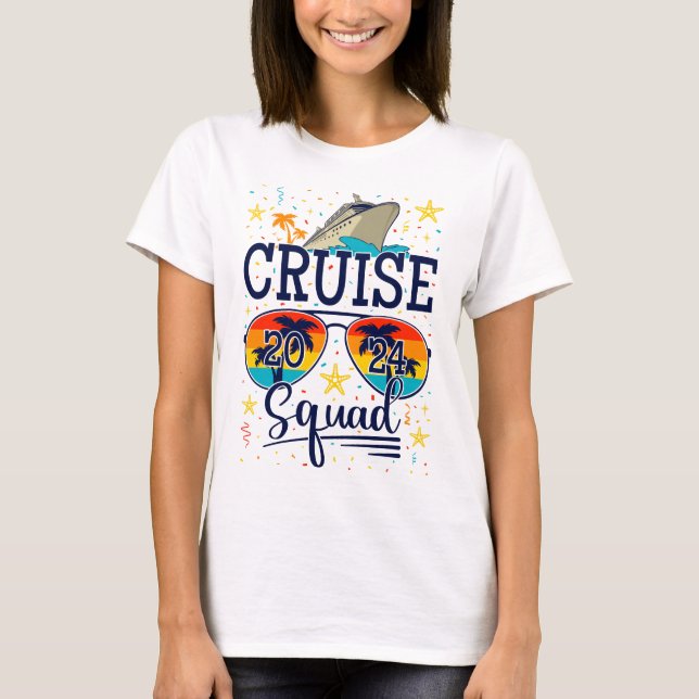 Cruise Squad 2024 Cruising Vacation Women T-Shirt (Front)