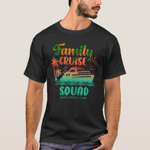 Cruise Squad 2024 Family Trips Making Memories Voc T-Shirt
