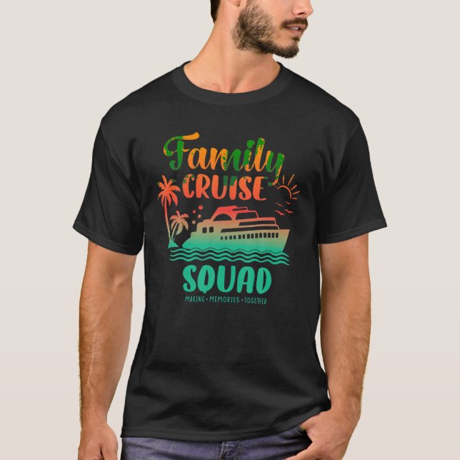 Cruise Squad 2024 Family Trips Making Memories Voc T-Shirt (Front)