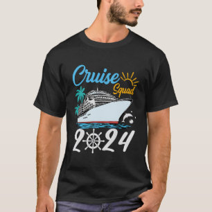 Cruise Squad 2024 Family Vacation Matching Family  T-Shirt