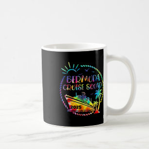 Cruise Squad 2025 Bermuda Cruising Together Squad Coffee Mug