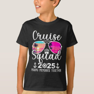 Cruise Squad 2025 Cruise Squad Cruising Summer Vac T-Shirt