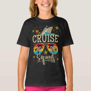 Cruise Squad 2025 Cruising Vacation Girl T-Shirt
