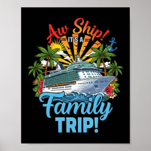 Cruise Squad 2025 Family Cruise 2025 Couple Outfit Poster