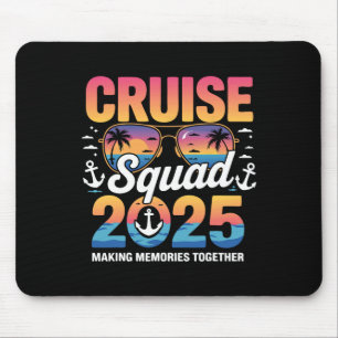 Cruise Squad 2025 Family Cruise Matching Summer Va Mouse Mat