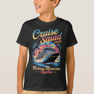 Cruise Squad 2025 Family Cruise Matching Summer Va T-Shirt