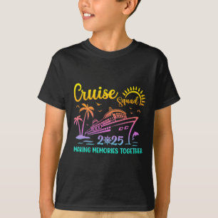 Cruise Squad 2025 Family Friends Vacation Matching T-Shirt