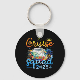 Cruise Squad 2025 Family Group Matching Cruising V Key Ring