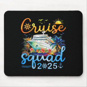 Cruise Squad 2025 Family Group Matching Cruising V Mouse Mat