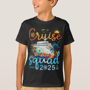 Cruise Squad 2025 Family Group Matching Cruising V T-Shirt