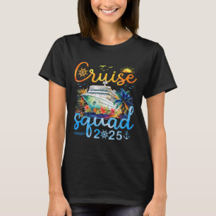 Cruise Squad 2025 Family Group Matching Cruising V T-Shirt