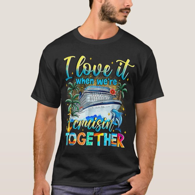 Cruise Squad 2025 Family Group Matching Summer  T-Shirt (Front)