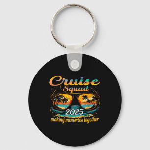 Cruise Squad 2025 Family Group Matching Summer Vac Key Ring