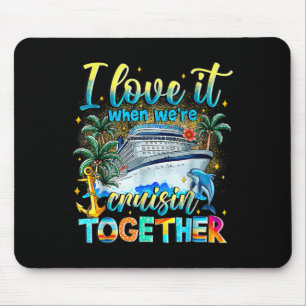 Cruise Squad 2025 Family Group Matching Summer Vac Mouse Mat