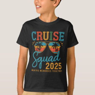 Cruise Squad 2025 Family Group Matching Summer Vac T-Shirt