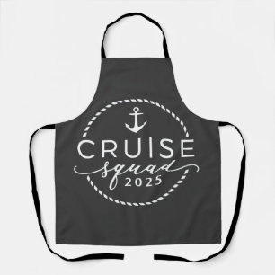 Cruise Squad 2025 Family Matching Outfit Summer  Apron