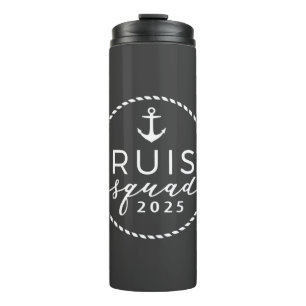 Cruise Squad 2025 Family Matching Outfit Summer  Thermal Tumbler