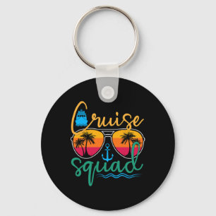 Cruise Squad 2025 Family Vacation Beach Matching G Key Ring